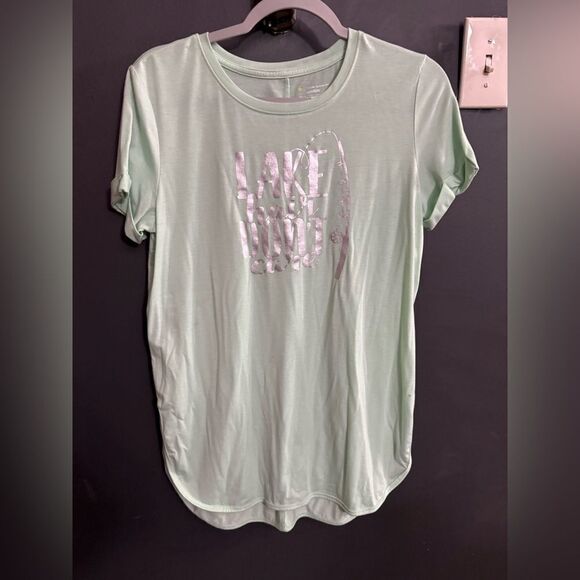 Lake Hair Don't Care Circuit Handmade Shirt Trekgear Women's Small - Picture 1 of 5